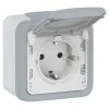 Switches And Sockets Surface Socket With Earthing Plexo Legrand 069733 -LEGRAND Sales Shop 069733 1ef3