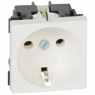 Cable Ducts Multi-support Single Socket Mosaic 45x45 Legrand 077210