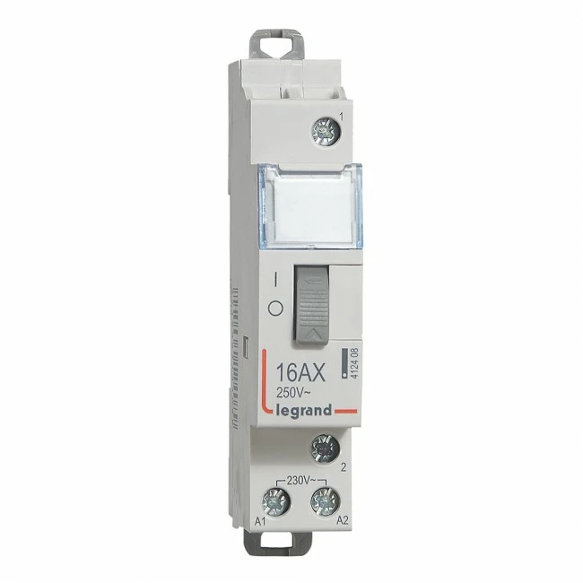 Contactors, Relay Modules Latching Relay 1 N/O Legrand 412408 3 Contactors, Relay Modules Latching Relay 1 N/O Legrand 412408