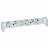 Extention Cords And Plugs Extension 6 Outlet With Switch Legrand 694639