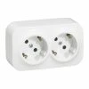 Switches And Sockets Surface 2 X Socket With Earthing Forix Legrand 782413 -LEGRAND Sales Shop 782413 39dc