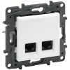 Switches And Sockets Socket Outlet 2xRJ45 UTP6 Niloe Step Legrand 863164 -LEGRAND Sales Shop 863164 1 b0ad