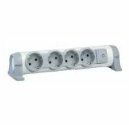 Extention Cords And Plugs Extension 4 Outlet With Switch Legrand 694629